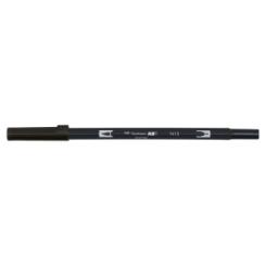 Rotulador Tombow Doble Punta Pincel Negro