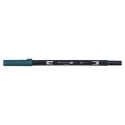 Rotulador Tombow Doble Punta Pincel Verde Oscuro