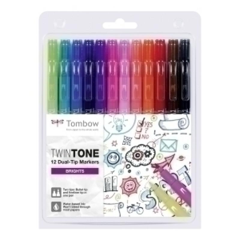 rotulador-tombow-twintone-doble-punta-colores-brillantes-estuche-de-12