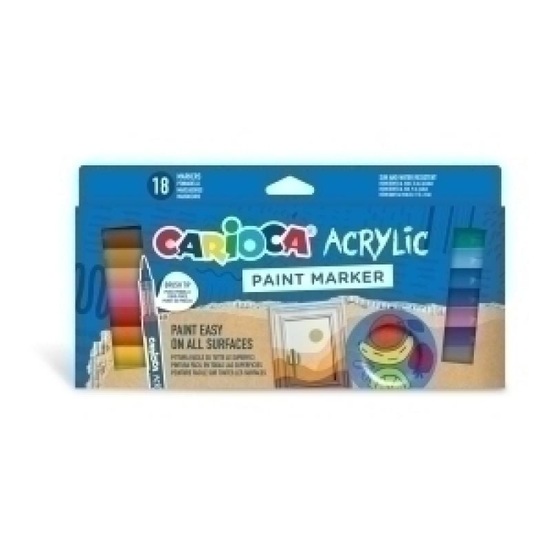 rotuladores-acrilico-carioca-caja-18-uds