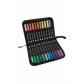 Rotuladores Acrílicos Campus Acrylic Punta Pincel Estuche Cremallera 24 colores