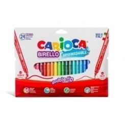 Rotuladores CARIOCA Birello Doble Caja 24 uds