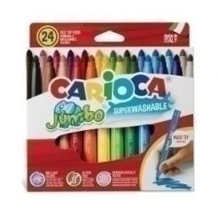 Rotuladores CARIOCA Jumbo Estuche 24 uds