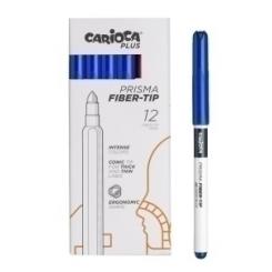 Rotuladores CARIOCA Plus Caja 12 uds Azul oscuro