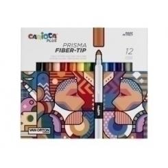 Rotuladores CARIOCA Plus Caja 12 uds colores surtidos