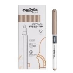 Rotuladores CARIOCA Plus Caja 12 uds Marrón Claro