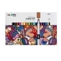 Rotuladores CARIOCA Plus Caja 18 unidades colores surtidos