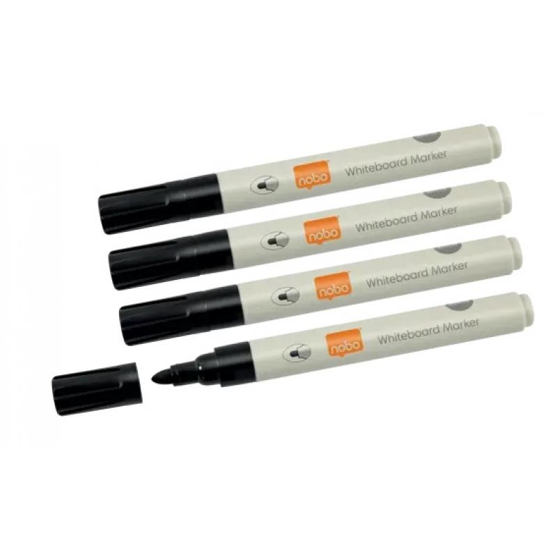 rotuladores-de-pizarra-nobo-eco-4-unidades-negro