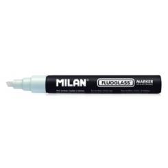 Rotulad.Pizarra MILAN Fluoglass Blanco