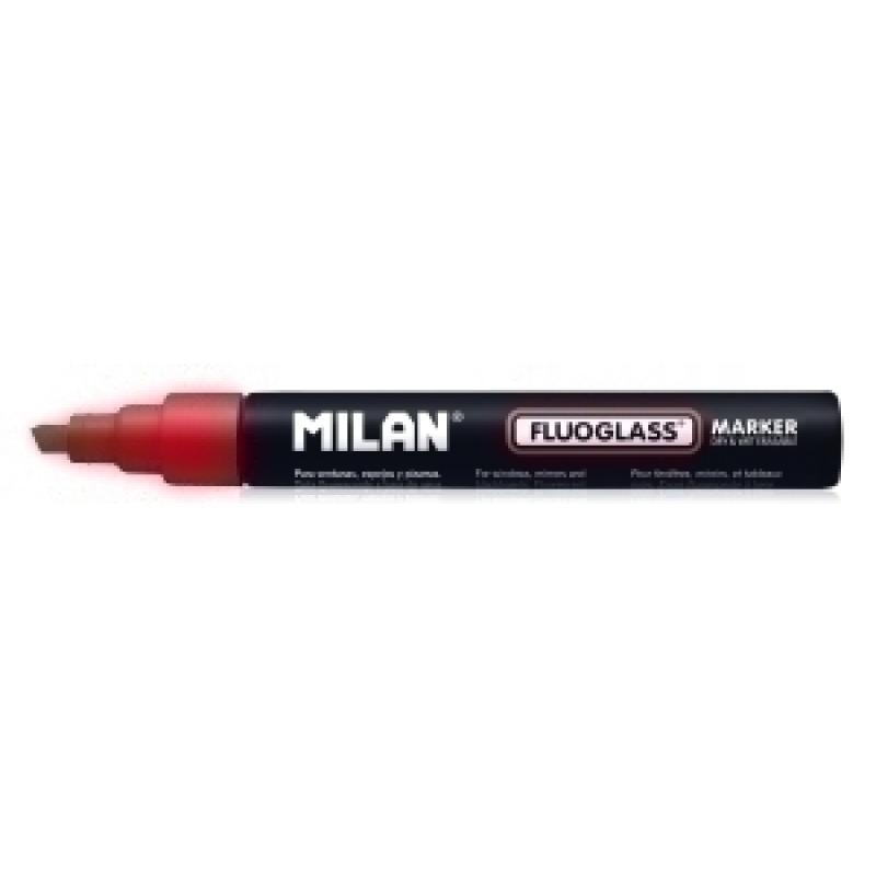 rotuladpizarra-milan-fluoglass-rojo