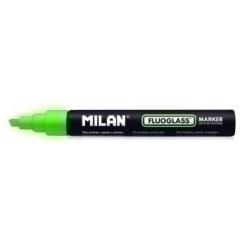 Rotulad.Pizarra MILAN Fluoglass Verde
