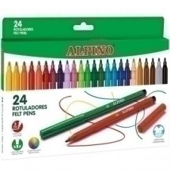 Rotulador ALPINO Standard Estuche 24