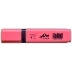 Rotulador Marcador Fluorescente Olef Rosa