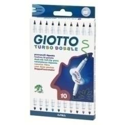 Rotulador GIOTTO Turbo Dobble Estuche 10 uds colores surtidos