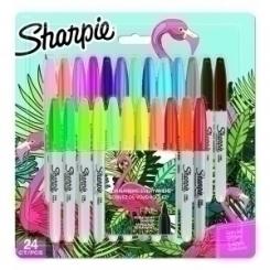 Rotulador Papermate Sharpie Flamingo caja 24 uds