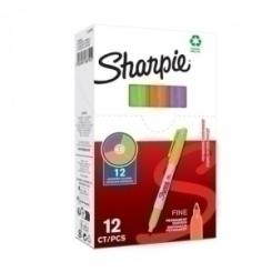 Rotulador Papermate Sharpie Marker caja 12 uds