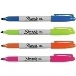 Rotulador Papermate Sharpie Marker F. blíster 4 uds