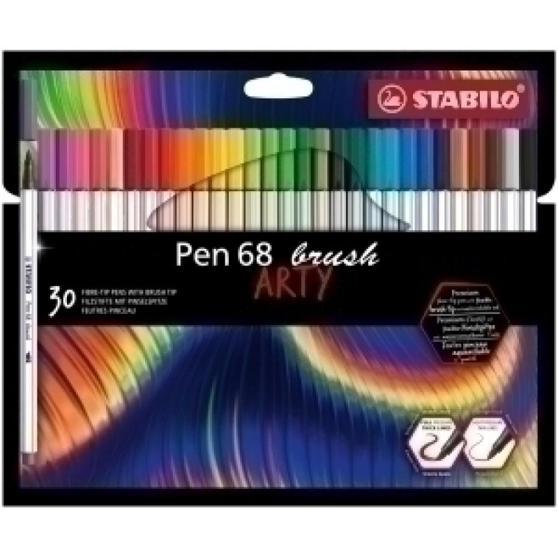 rotulstabilo-pen-brush-arty-line-c-30