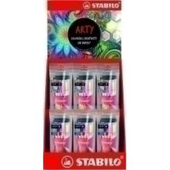 Rotulador Expositor Stabilo Point 88 Arty Surtido estuche 12 uds