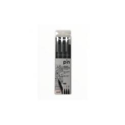 Rotulador Uni Pin Calibrado Negro blíster 3 uds