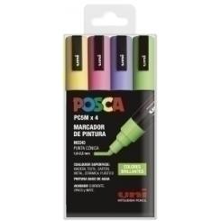 Rotulador Uni-Posca Pc-5M  Col. Brillan. B/4