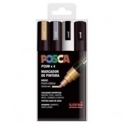 Rotulador Uni-Posca Pc-5M Gswb estuche 4