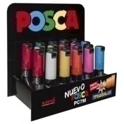 Rotulador Uni-Posca Pc7M Expositor 20