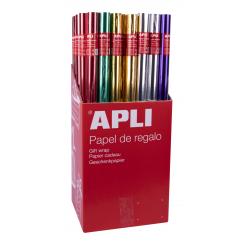 APLI R.Papel Regalo 2X0,70 Metalizado