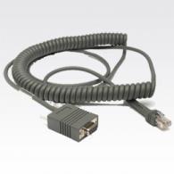 ZEBRA RS232 Cable cable de señal 3,6 m Gris