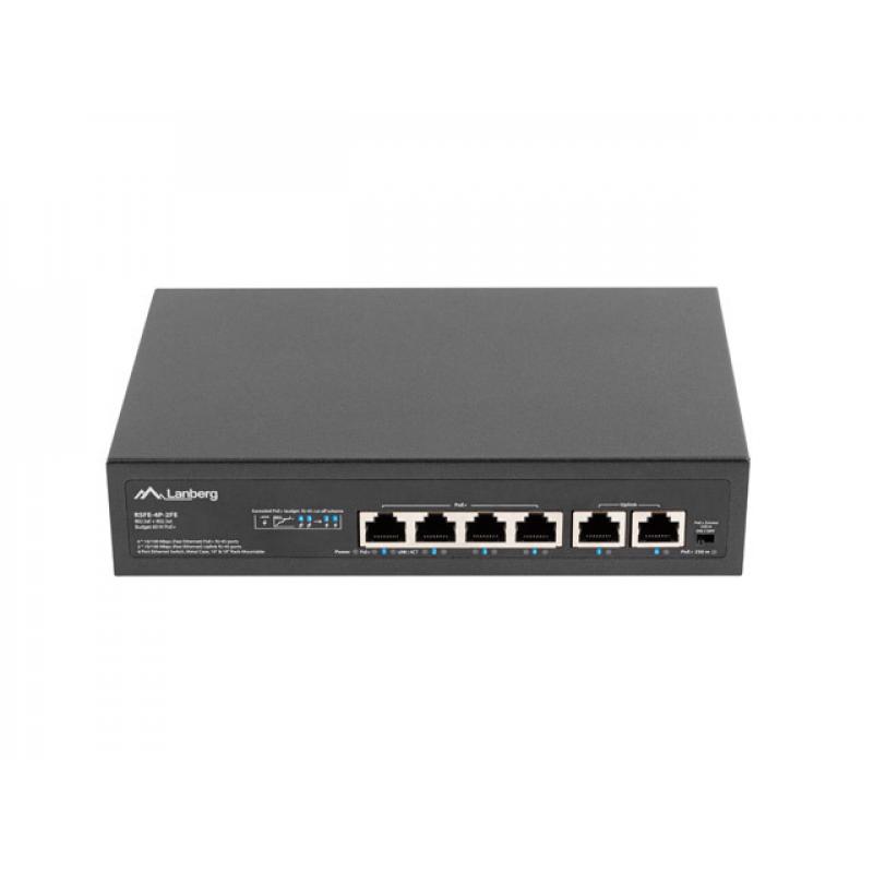 rsfe-4p-2fe-60-switch-no-administrado-fast-ethernet-10-100-energia-sobre-ethernet-poe-1u-negro