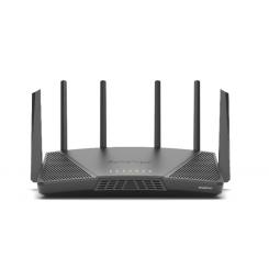 Synology RT6600ax Router WiFi6 1xWAN 3xGbE 1x2.5Gb router inalámbrico Tribanda (2,4 GHz/5 GHz/5 GHz) Negro