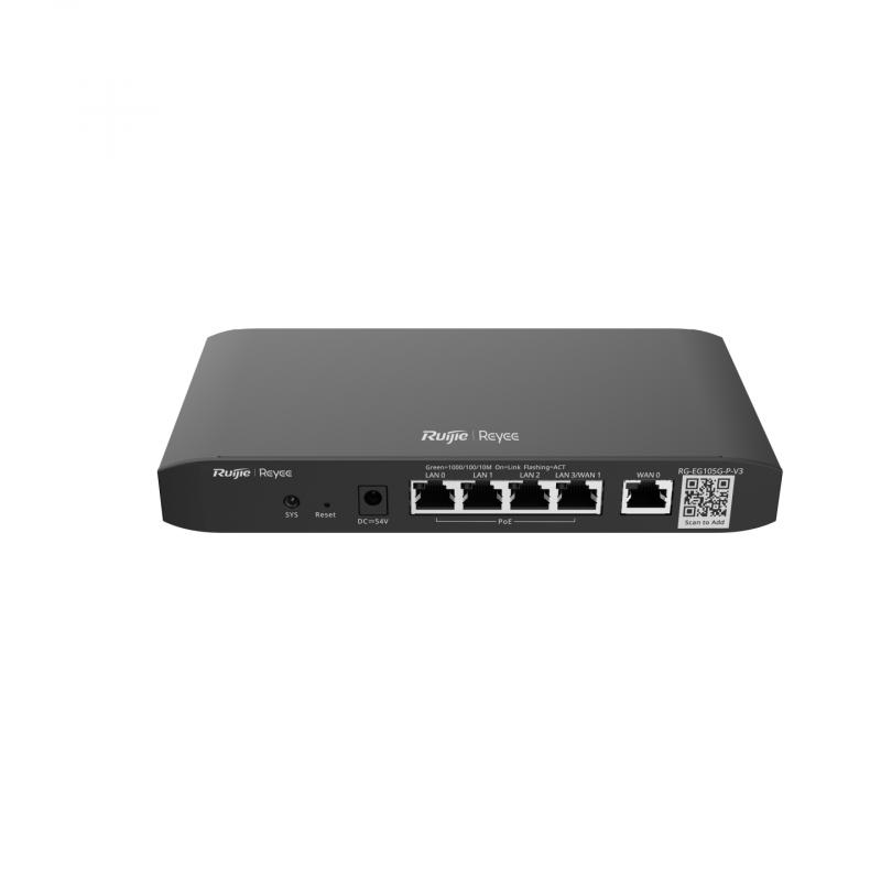 ruijie-networks-rg-eg105g-p-v3-router-gigabit-ethernet-negro