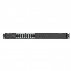 Ruijie Networks RG-ES118GS-P-L switch No administrado L2 Gigabit Ethernet (10/100/1000) Energía sobre Ethernet (PoE) Negro