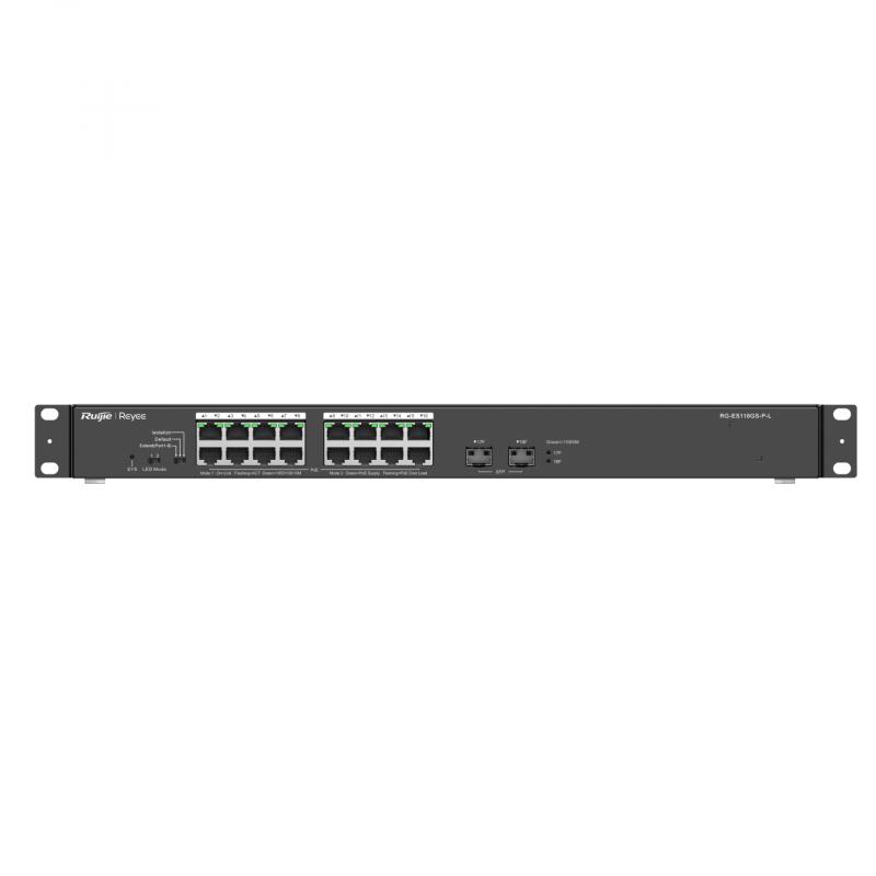 ruijie-networks-rg-es118gs-p-l-switch-no-administrado-l2-gigabit-ethernet-10-100-1000-energia-sobre-ethernet-poe-negro