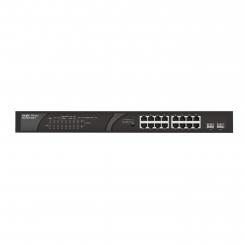 Ruijie Networks RG-ES118GS-P switch No administrado Gigabit Ethernet (10/100/1000) Energía sobre Ethernet (PoE) Negro