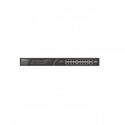 Ruijie Networks RG-ES118S-LP switch No administrado Fast Ethernet (10/100) Energía sobre Ethernet (PoE) Negro