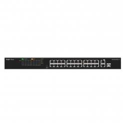 Ruijie Networks RG-ES126FGS-LP switch No administrado L2 Fast Ethernet (10/100) Energía sobre Ethernet (PoE) Negro