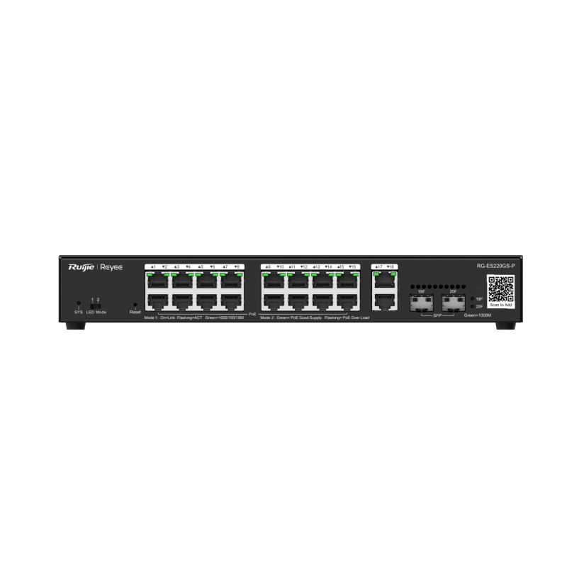 ruijie-networks-rg-es220gs-p-switch-gestionado-l2-gigabit-ethernet-10-100-1000-energia-sobre-ethernet-poe-negro