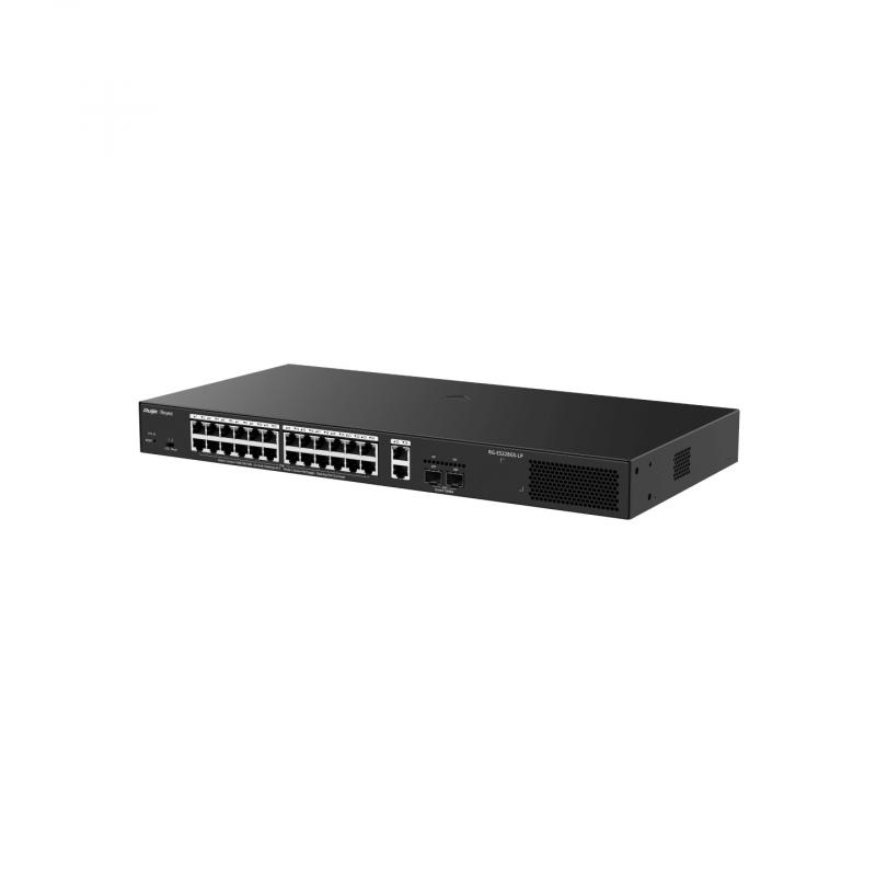 ruijie-networks-rg-es228gs-lp-switch-gestionado-l2-gigabit-ethernet-10-100-1000-energia-sobre-ethernet-poe-escritorio-negro