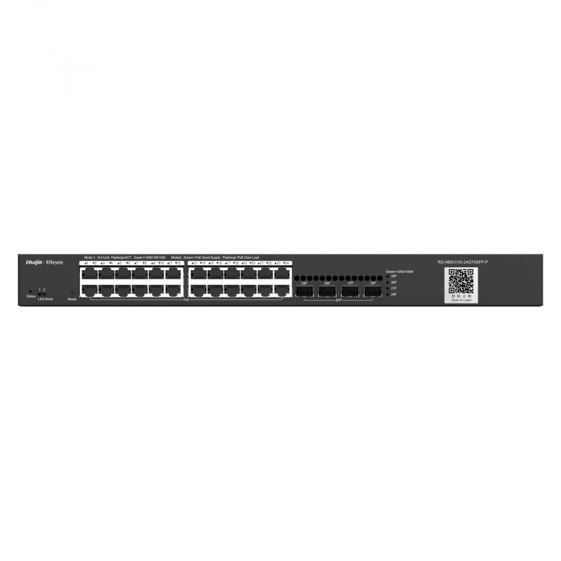 ruijie-networks-rg-nbs3100-24gt4sfp-p-switch-gestionado-l2-gigabit-ethernet-10-100-1000-energia-sobre-ethernet-poe-negro