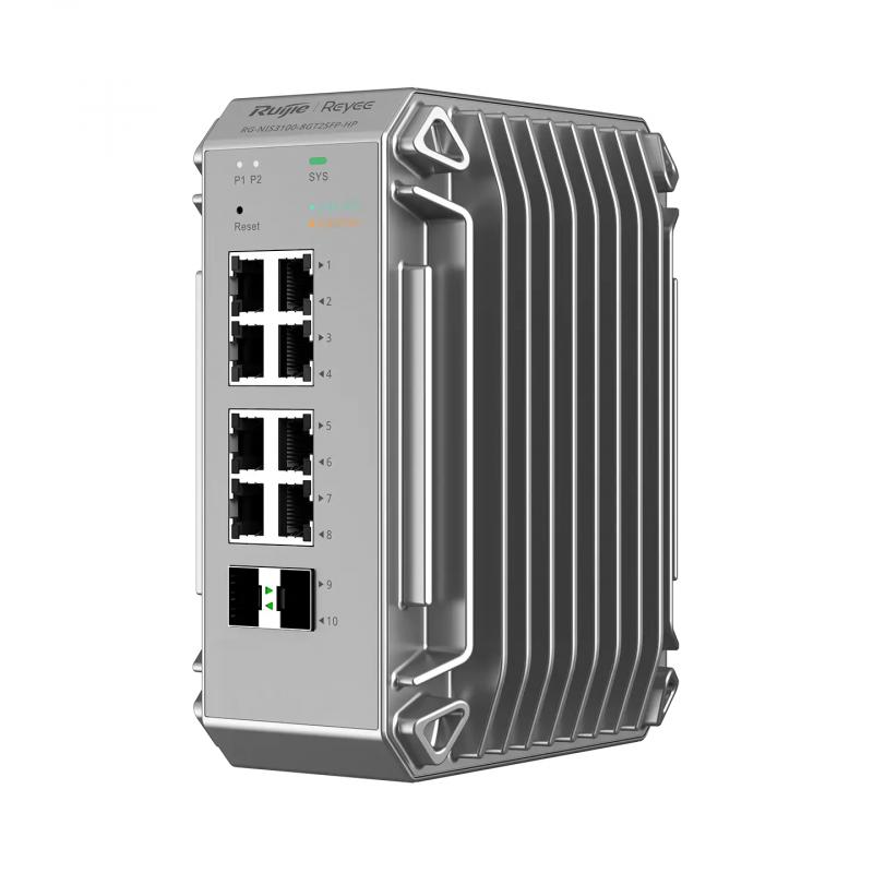 ruijie-networks-rg-nis3100-8gt2sfp-hp-switch-gestionado-l2-gigabit-ethernet-10-100-1000-energia-sobre-ethernet-poe-gris