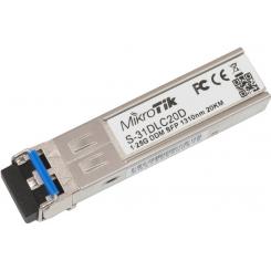 Mikrotik S-31DLC20D red modulo transceptor 1250 Mbit/s SFP 1310 nm