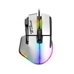 Spirit of Gamer S-PM5RGBWT ratón mano derecha USB tipo A Óptico 12800 DPI