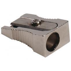 Sacapuntas Q-CONNECT metalico 1 uso cuña