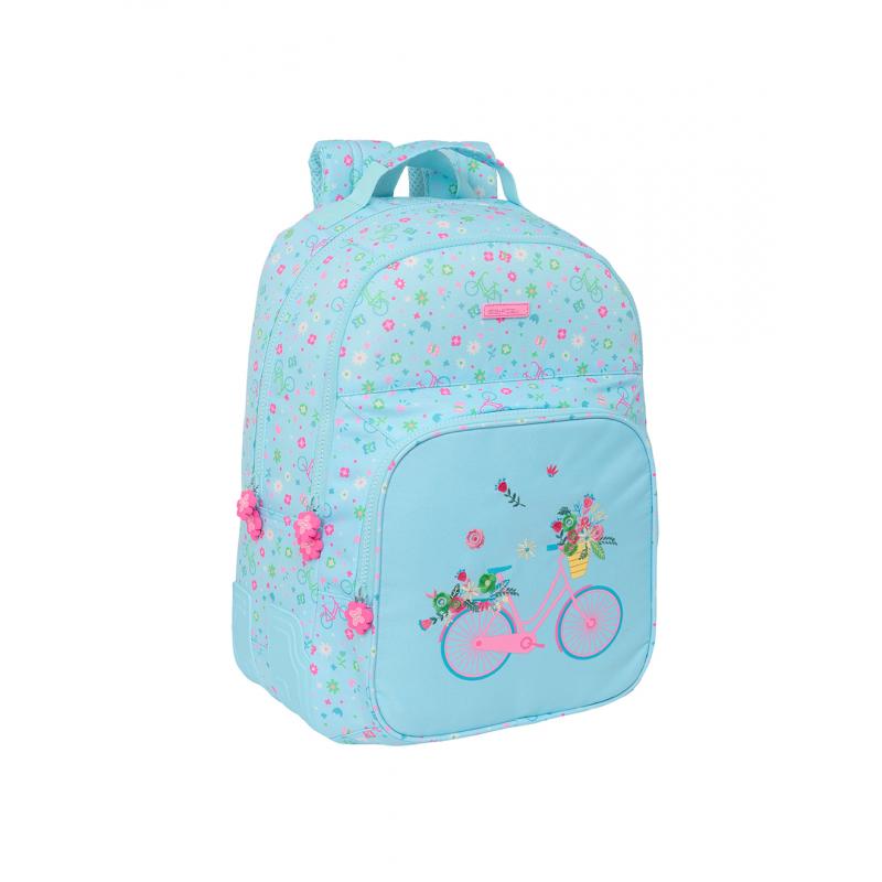Safta Mochila Doble Adapt. Carro Reciclado 