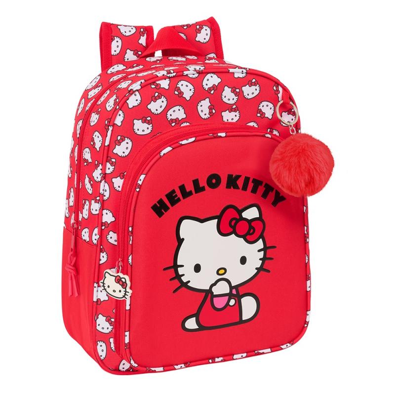 SAFTA Mochila infantil adaptable carro HELLO KITTY ICONIC