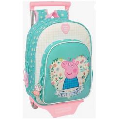 SAFTA Mochila infantil adaptable carro PEPPA PIG 