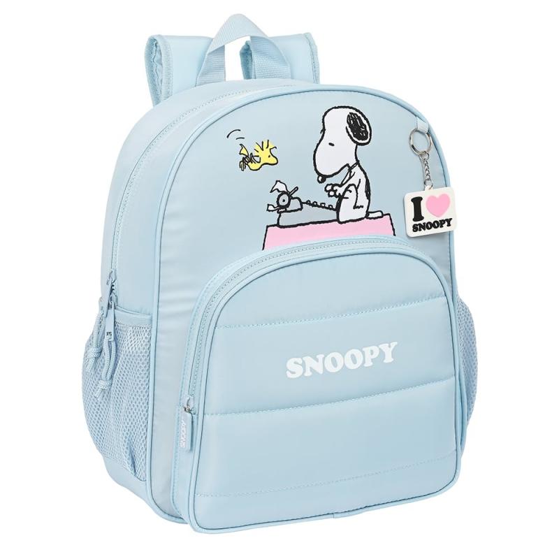 SAFTA Mochila Junior Adapt. Carro Snoopy 