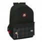 SAFTA Mochila Junior Adapt. Carro Paul Frank 