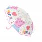 Safta Paraguas Manual 46cm Rosa Claro Peppa Pig 